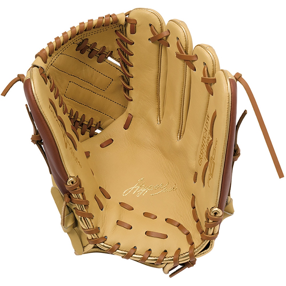 ローリングス（Rawlings）（メンズ）軟式用グラブ 投手用 野球グローブ 一般 ハイパーテック COLOR SYNC GR5FHTCA15W-CAM/BR