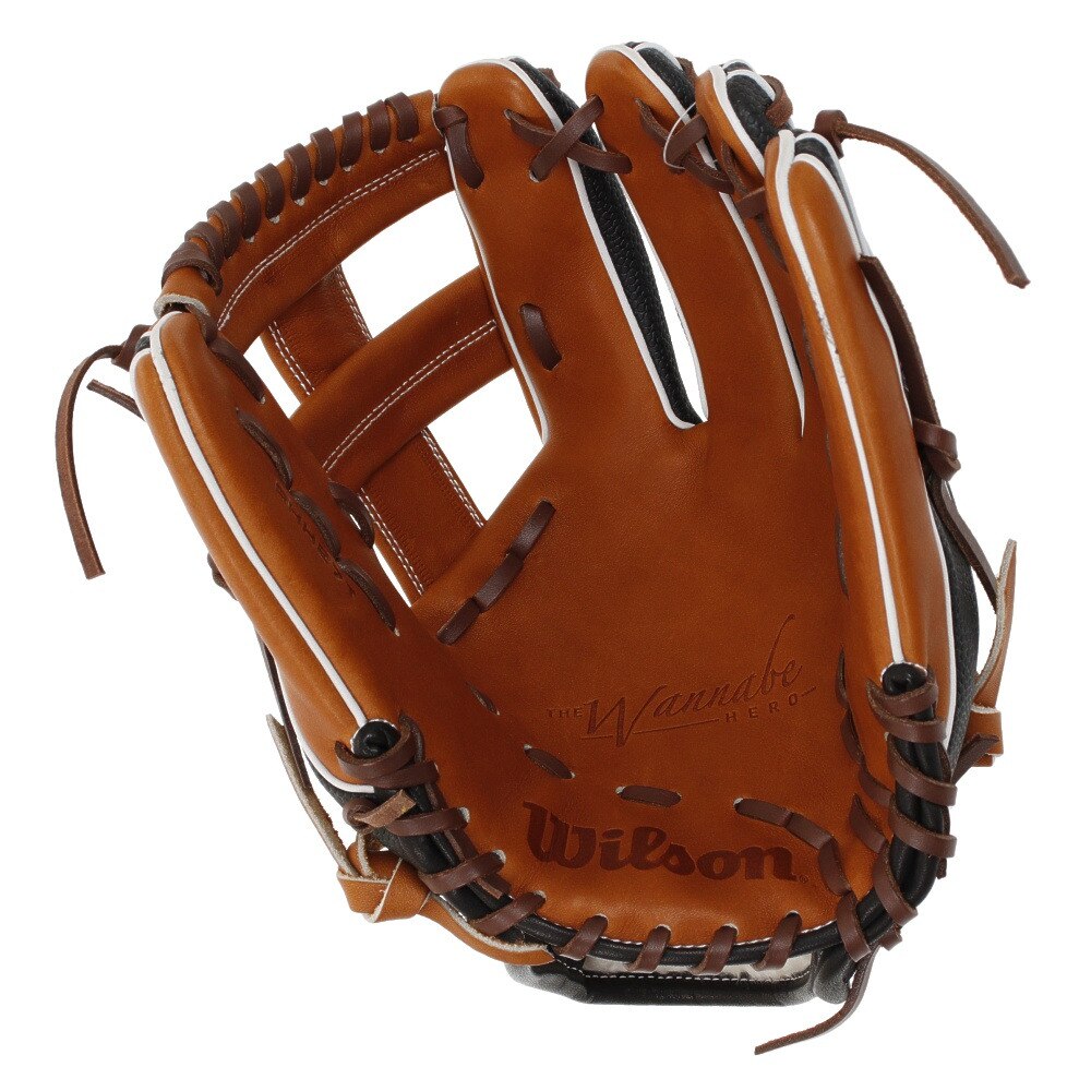 ウイルソン（Wilson）（メンズ）軟式用グラブ 内野手 野球グローブ 一般 ワナビー 27T WTARHH27T85BLS