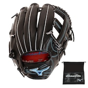 ミズノ(MIZUNO)(メンズ)軟式用グラブ 内野手 一般 HSelection インフィニティ グローバルエリート プレミアムモデル ダイバーシティブルー 1AJGR25303 09