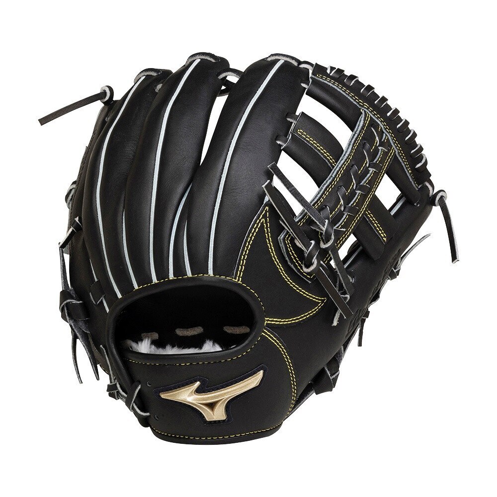 ミズノ（MIZUNO）（メンズ）軟式用グラブ 内野手 野球グローブ 一般 グローバルエリート H Selection03 1AJGR26423 09