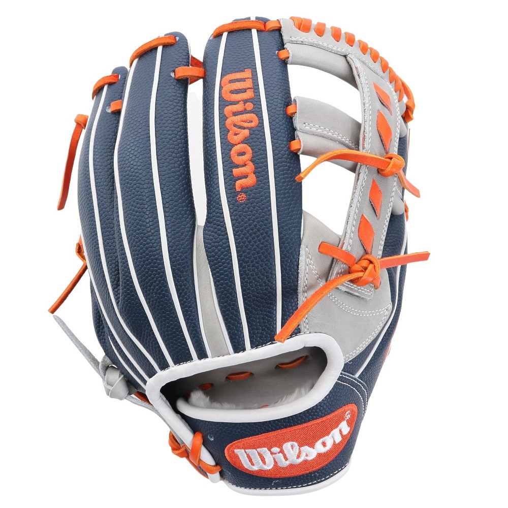 ウイルソン（Wilson）（メンズ）軟式用グラブ 内野手 野球グローブ 一般 Wannabe Hero デュアル 27型 WBW100933