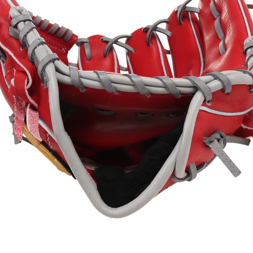 アトムズ（ATOMS）（メンズ）軟式用グラブ 内野手 野球グローブ 一般 ANX-006+ RED