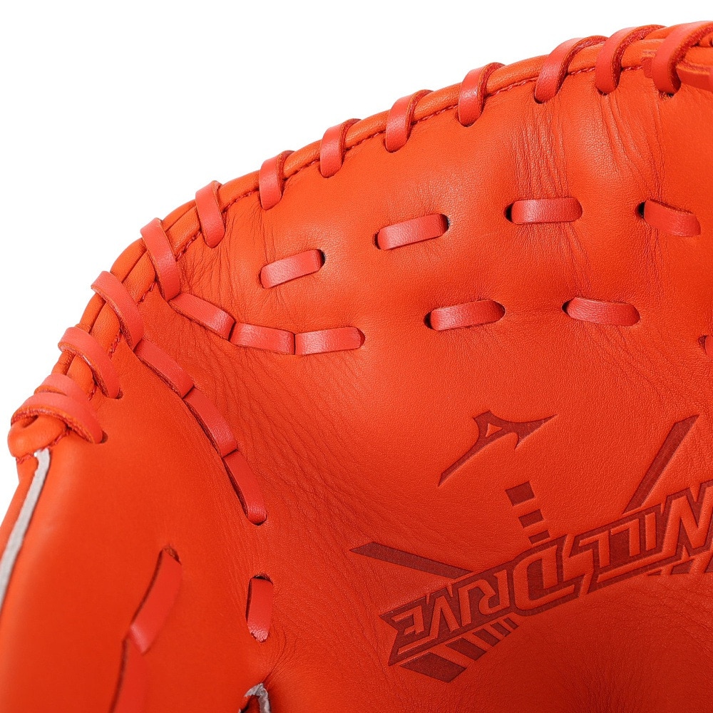 ミズノ（MIZUNO）（メンズ）軟式用グラブ 内野手向け ウィルドライブ レッド 1AJGR27803 52