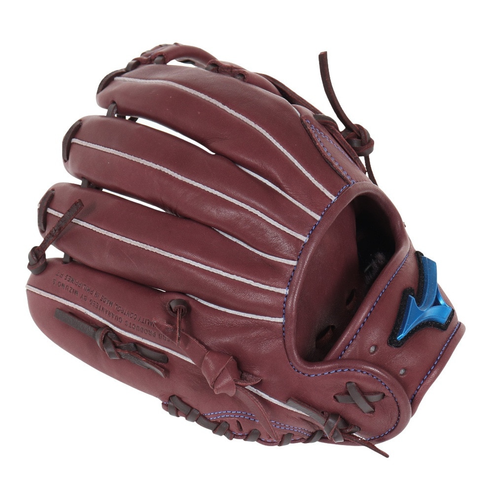 ミズノ（MIZUNO）（メンズ）軟式用グラブ 内野手 野球グローブ 一般 ウィルドライブ ブルー 1AJGR27903 68