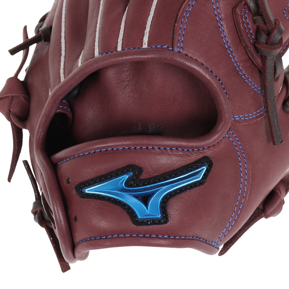 ミズノ（MIZUNO）（メンズ）軟式用グラブ 内野手 野球グローブ 一般 ウィルドライブ ブルー 1AJGR27903 68