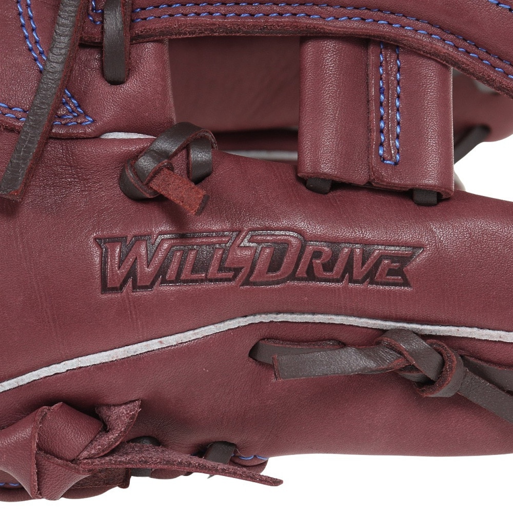 ミズノ（MIZUNO）（メンズ）軟式用グラブ 内野手 野球グローブ 一般 ウィルドライブ ブルー 1AJGR27903 68