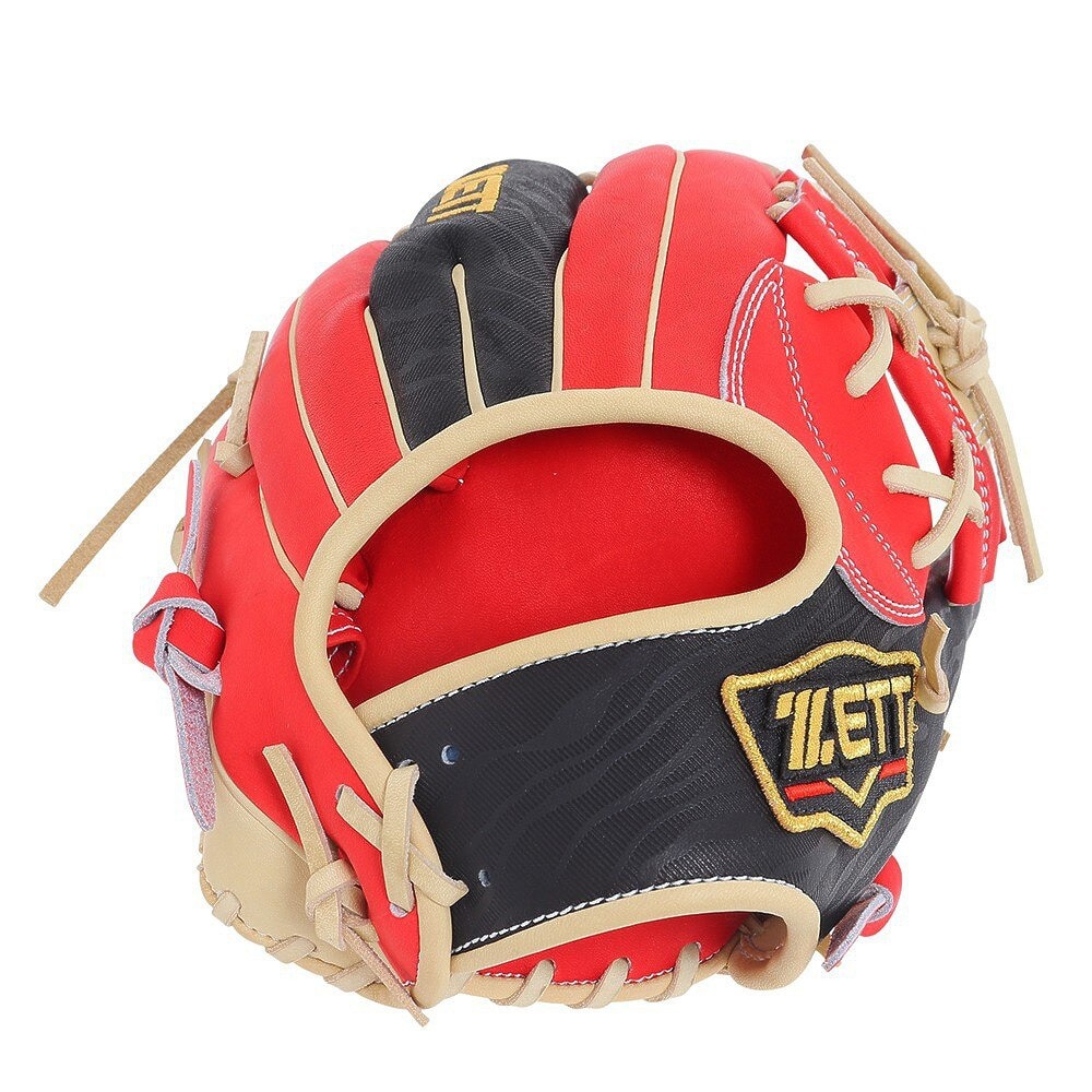 ゼット（ZETT）（メンズ）軟式用グラブ 内野手 野球グローブ 一般 プロステイタス BRGB32460-5832