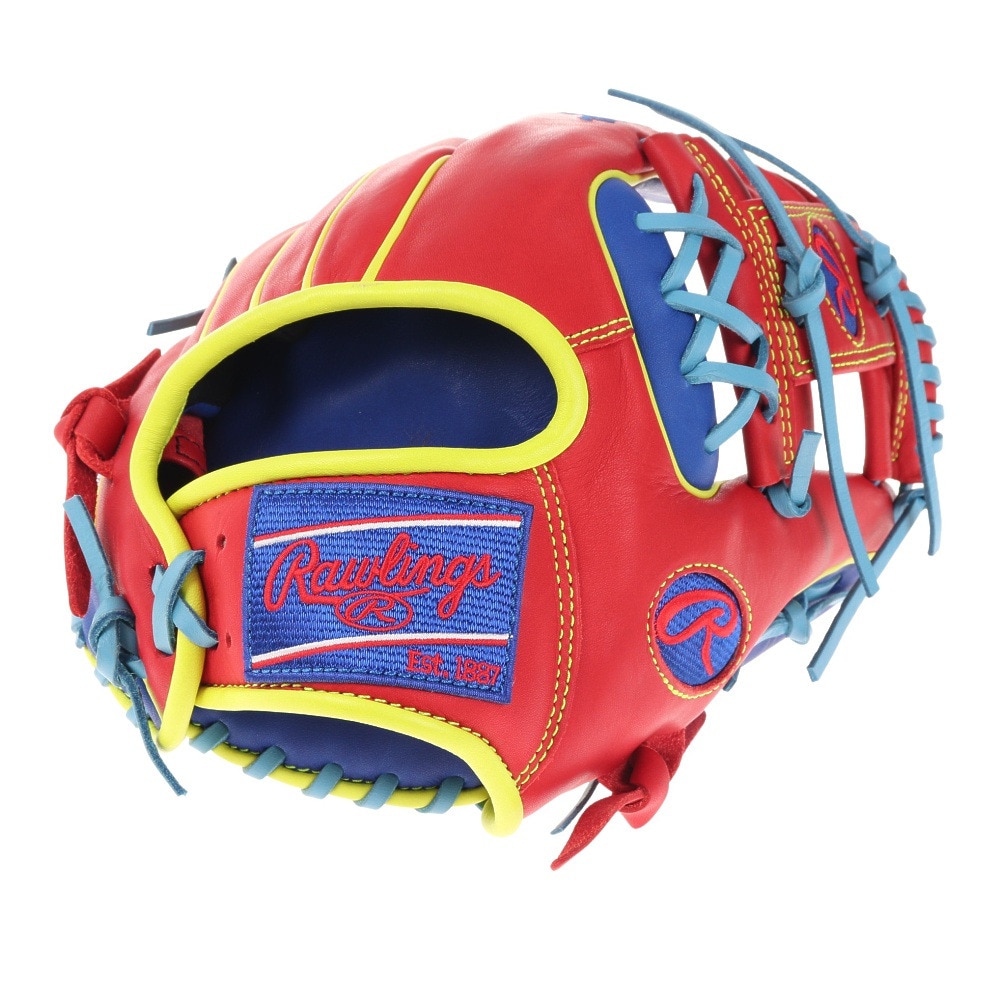 ローリングス（Rawlings）（メンズ）軟式用グラブ 内野手 野球グローブ 一般 HOH MLB COLOR SYNC GR3HMCK4H-RY/SC