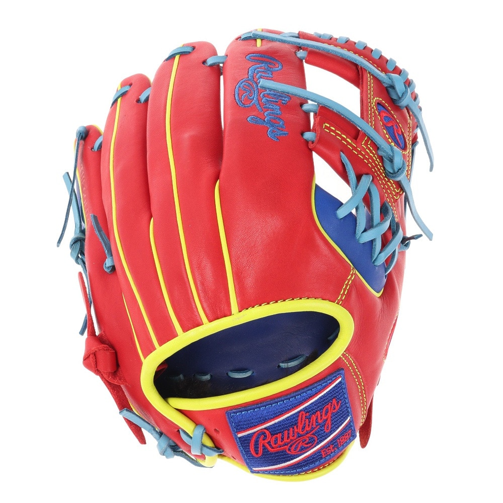 ローリングス（Rawlings）（メンズ）軟式用グラブ 内野手 野球グローブ 一般 HOH MLB COLOR SYNC GR3HMCK4H-RY/SC