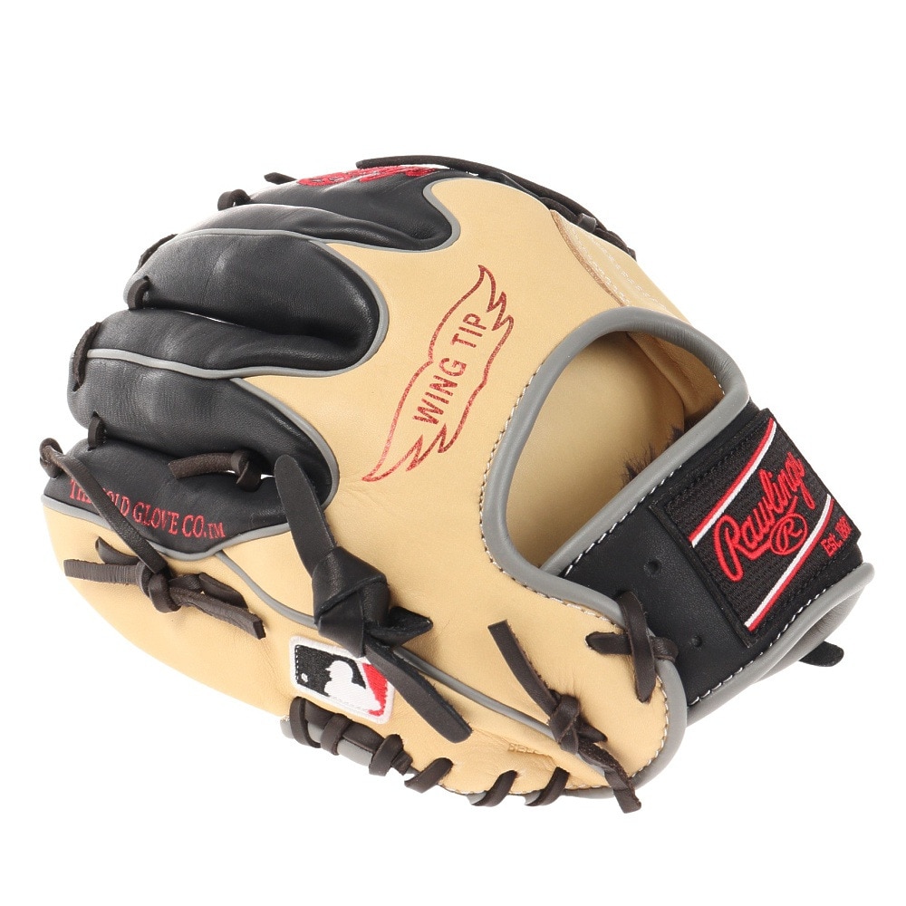 ローリングス（Rawlings）（メンズ）軟式用グラブ 内野手 野球グローブ 一般 HOH MLB COLOR SYNC GR3HMN52W-CAM/B