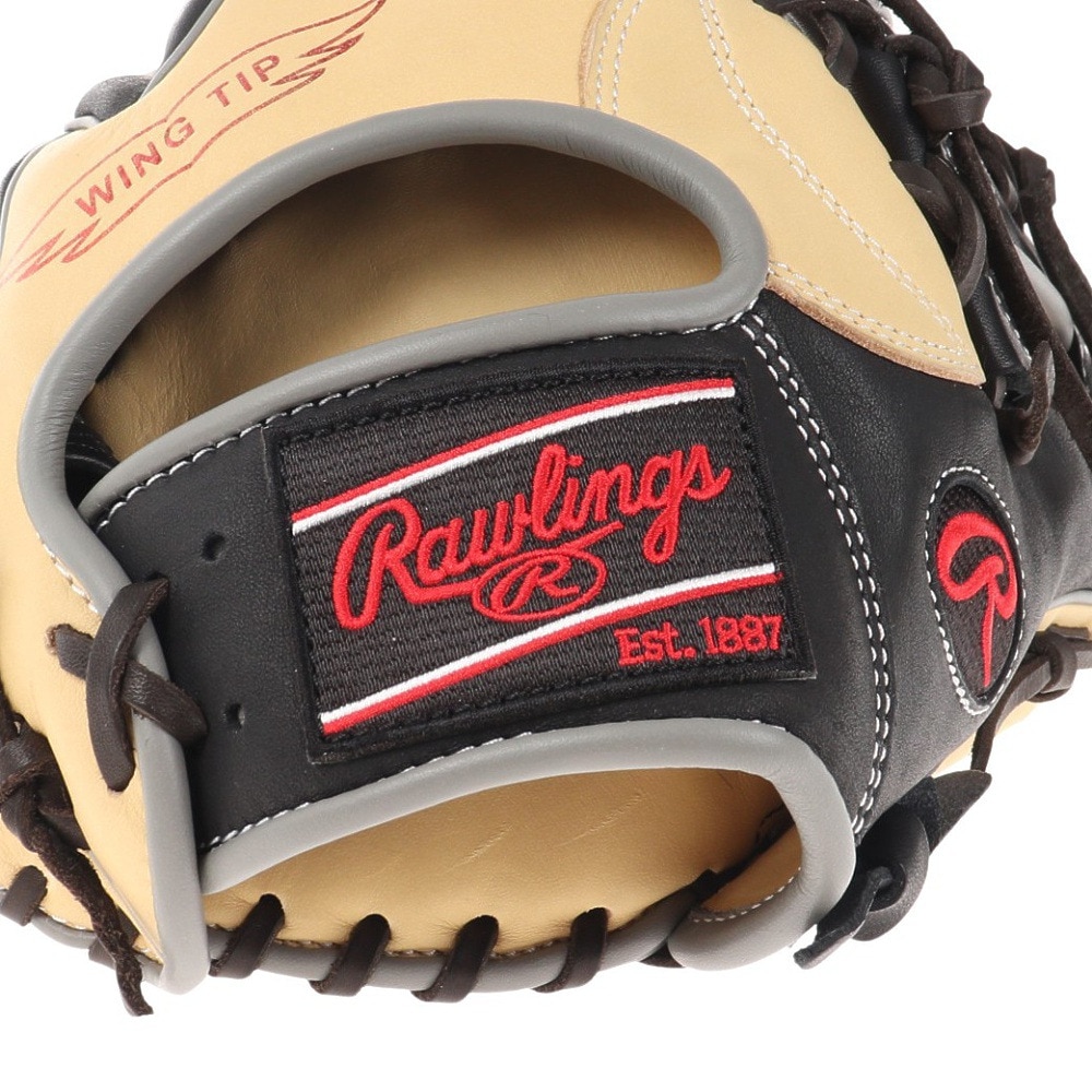 ローリングス（Rawlings）（メンズ）軟式用グラブ 内野手 野球グローブ 一般 HOH MLB COLOR SYNC GR3HMN52W-CAM/B