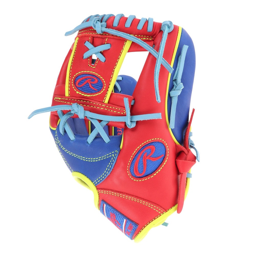 ローリングス（Rawlings）（メンズ）軟式用グラブ 内野手 野球グローブ 一般 HOH MLB COLOR SYNC GR3HMN52W-RY/SC