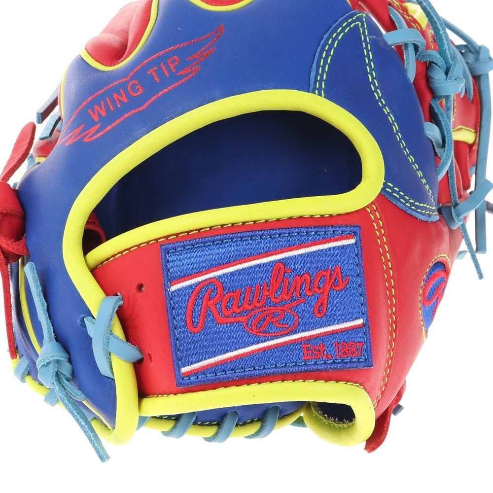 ローリングス（Rawlings）（メンズ）軟式用グラブ 内野手 野球グローブ 一般 HOH MLB COLOR SYNC GR3HMN52W-RY/SC