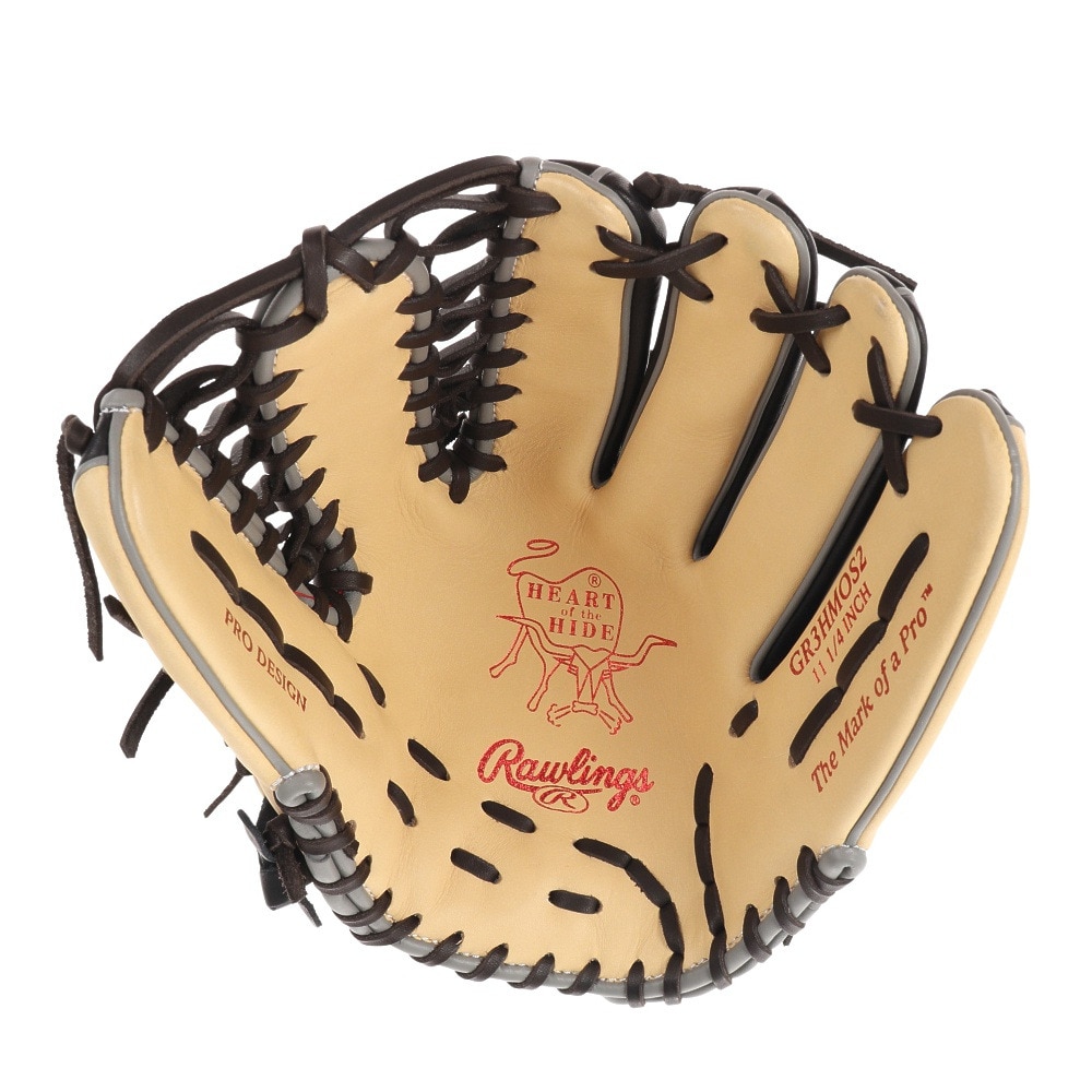 ローリングス（Rawlings）（メンズ）軟式用グラブ 内野手 野球グローブ 一般 HOH MLB COLOR SYNC GR3HMOS2-CAM/B