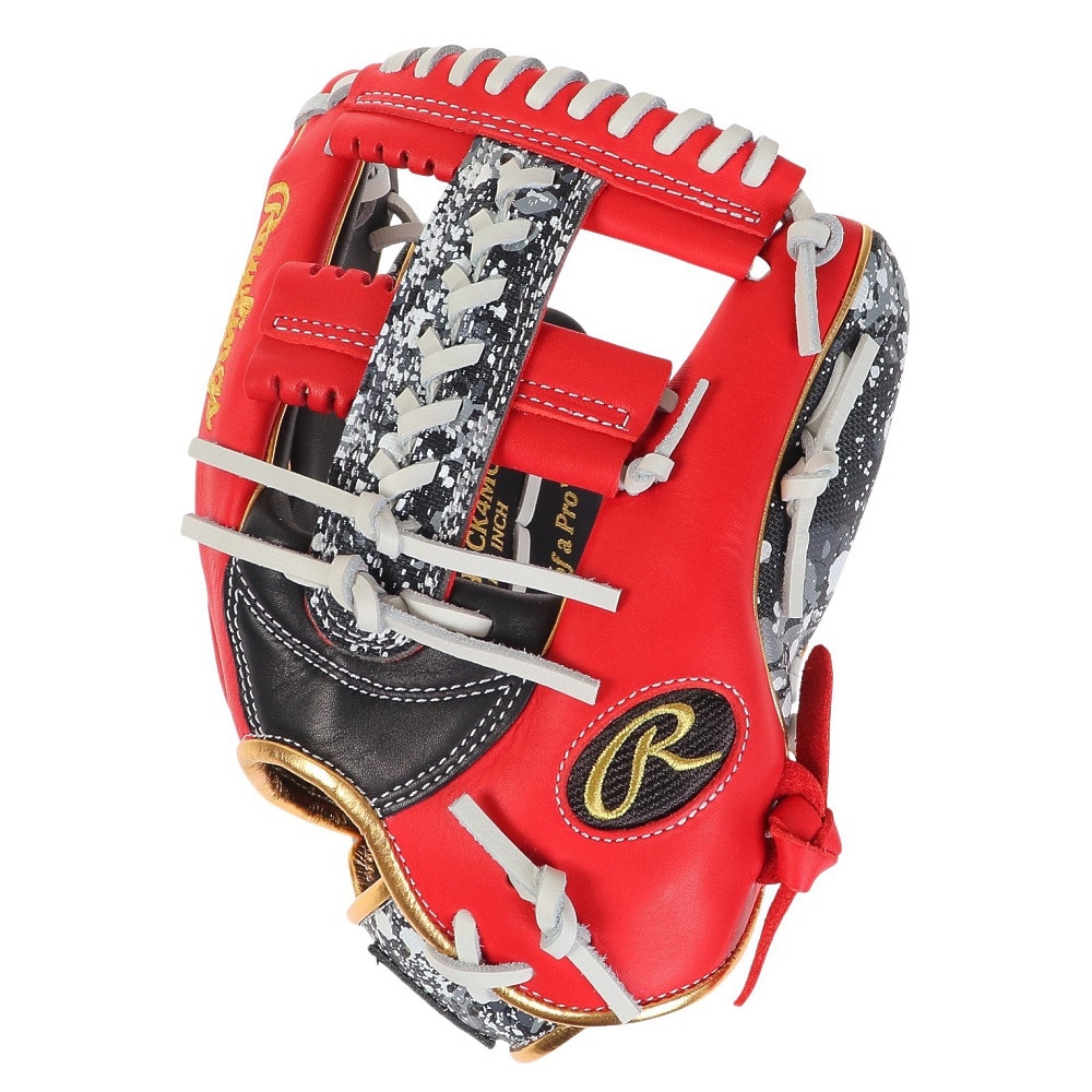 ローリングス（Rawlings）（メンズ）軟式用グラブ 内野手 野球グローブ 一般 BLIZZARD & Wizard 01 GR3HOCK4MG-B