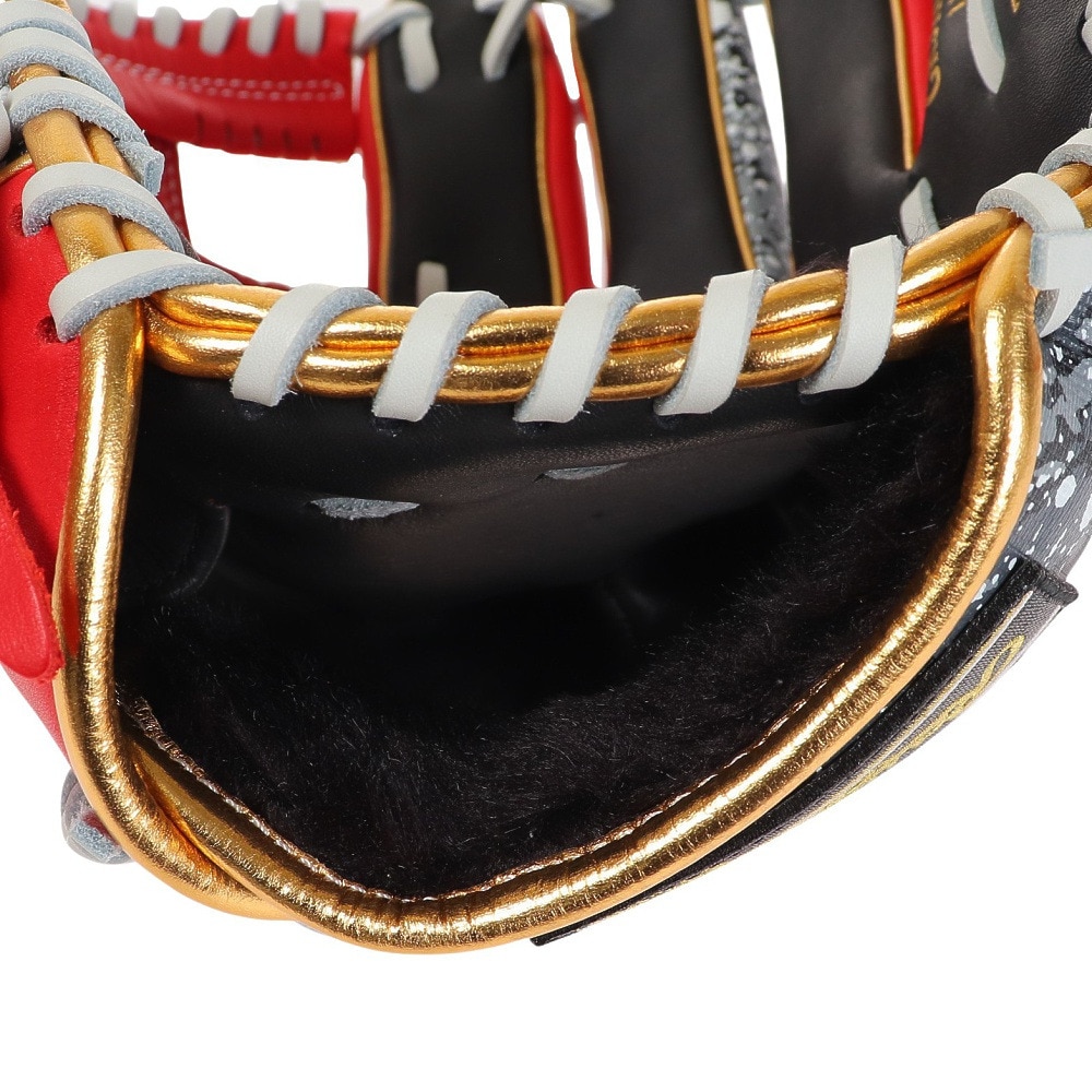 ローリングス（Rawlings）（メンズ）軟式用グラブ 内野手 野球グローブ 一般 BLIZZARD & Wizard 01 GR3HOCK4MG-B