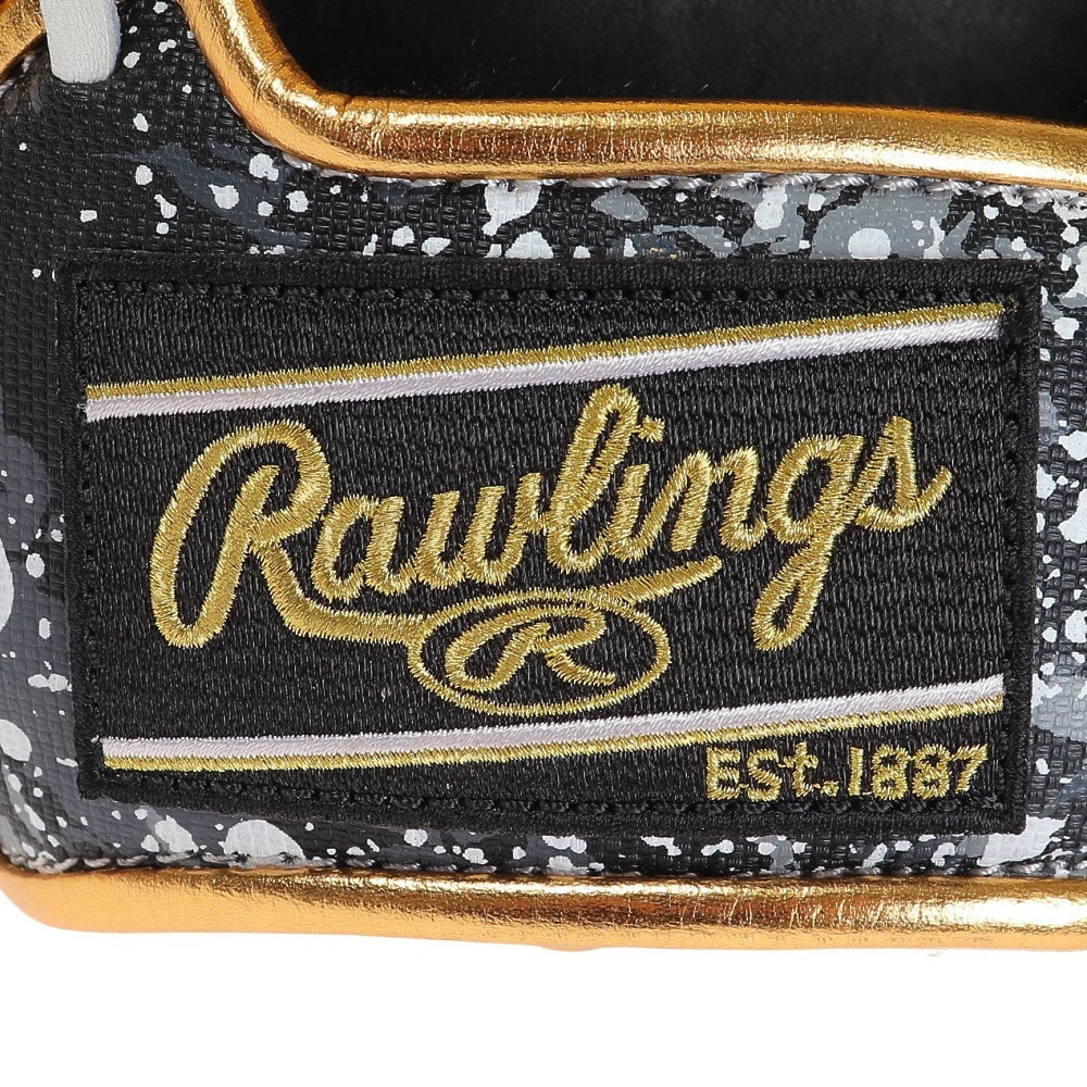 ローリングス（Rawlings）（メンズ）軟式用グラブ 内野手 野球グローブ 一般 BLIZZARD & Wizard 01 GR3HOCK4MG-B