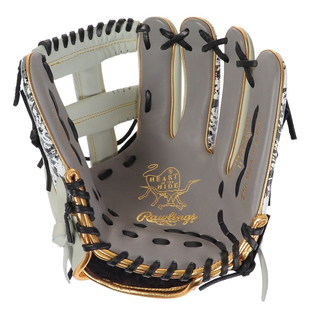 ローリングス（Rawlings）（メンズ）軟式用グラブ 内野手 野球グローブ 一般 BLIZZARD & Wizard 01  GR3HOCK4MG-GRY
