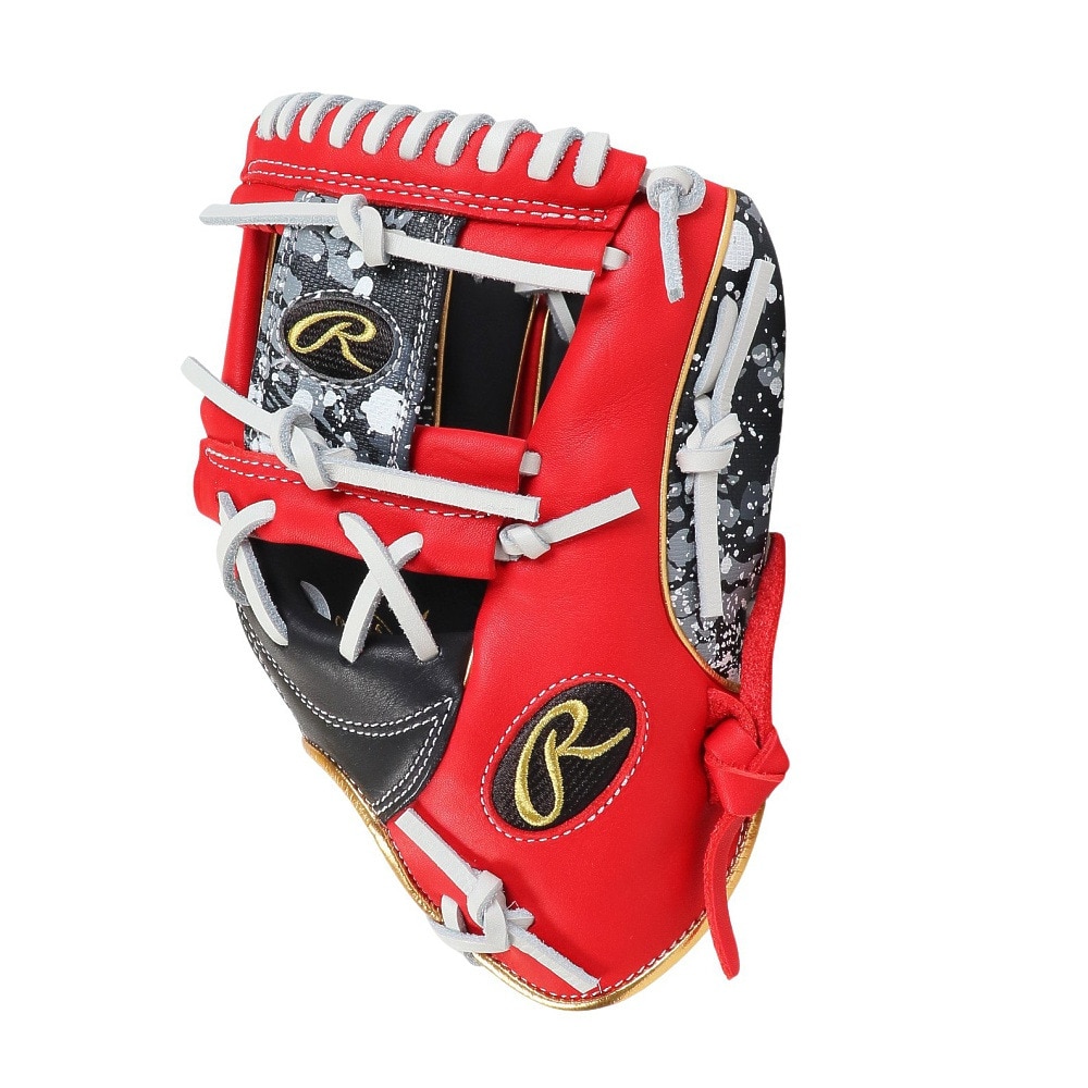 ローリングス（Rawlings）（メンズ）軟式用グラブ 内野手 野球グローブ 一般 BLIZZARD & Wizard 01 GR3HON52MG-B