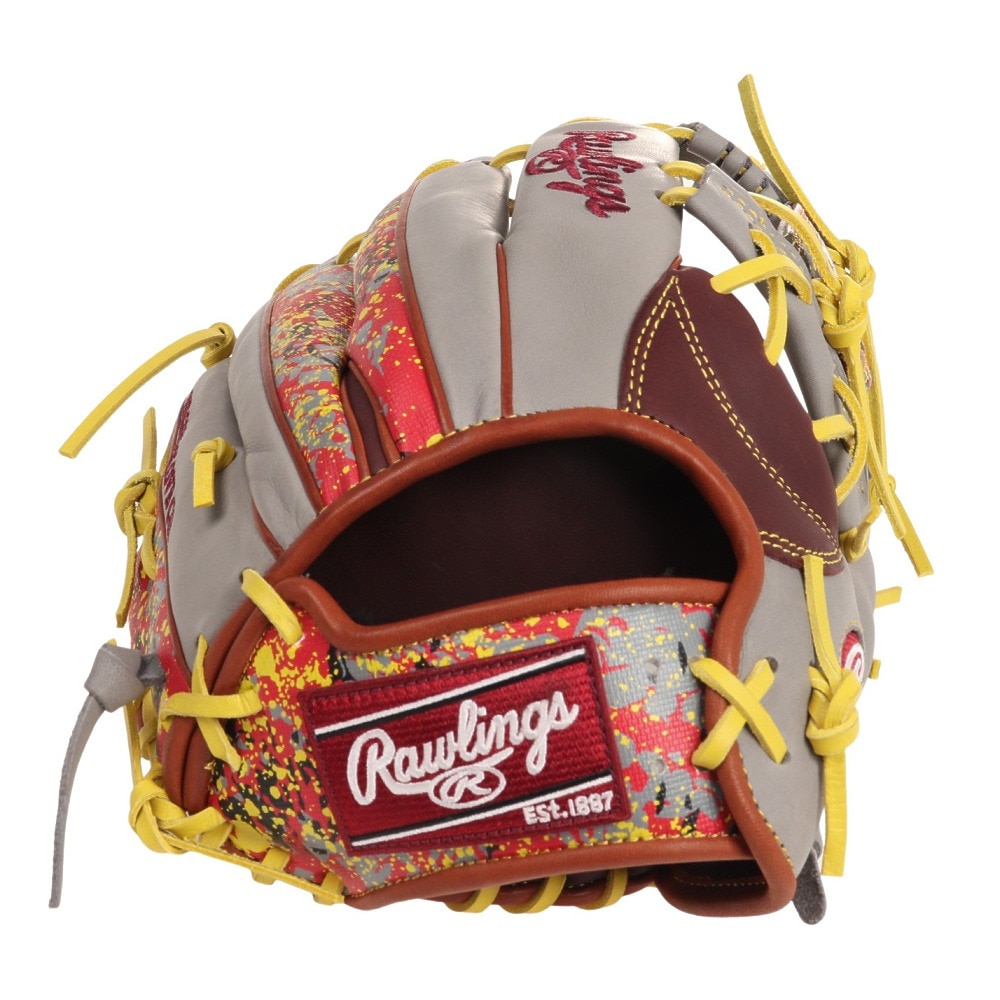 ローリングス（Rawlings）（メンズ）軟式用グラブ 内野手 野球グローブ HOH BLIZZARD & Wizard 01 GR3HON52MG-SH