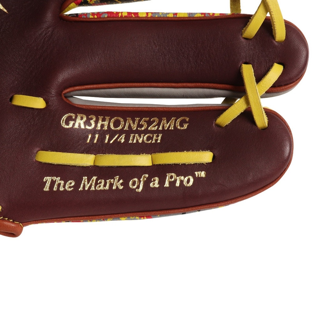 ローリングス（Rawlings）（メンズ）軟式用グラブ 内野手 野球グローブ HOH BLIZZARD & Wizard 01 GR3HON52MG-SH