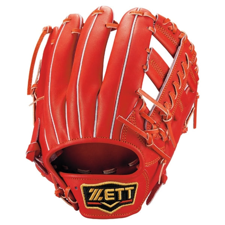 ゼット（ZETT）（メンズ）軟式用グラブ 内野手 二塁手・遊撃手用 野球グローブ 一般 プロステイタス BRGB30236-5800