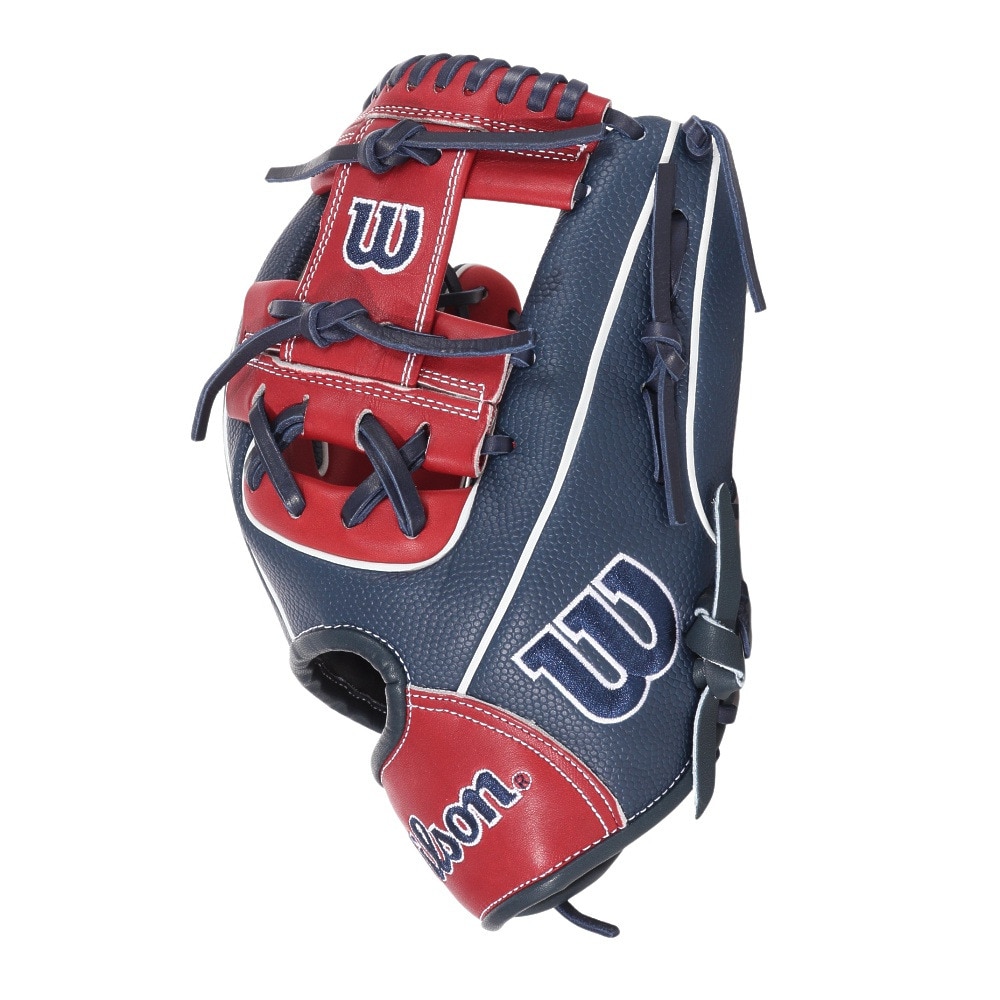 ウイルソン（Wilson）（メンズ）軟式用グラブ 内野手 野球グローブ 一般 ワナビーヒーローデュアル 86型 WBW101547