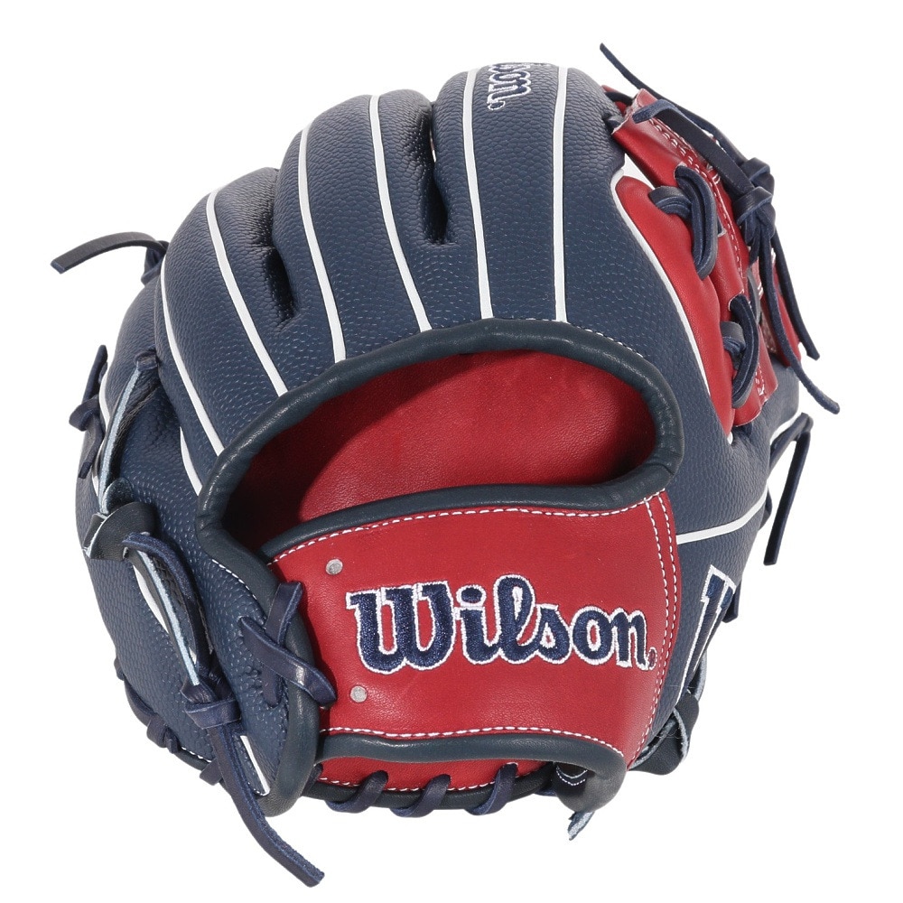 ウイルソン（Wilson）（メンズ）軟式用グラブ 内野手 野球グローブ 一般 ワナビーヒーローデュアル 86型 WBW101547