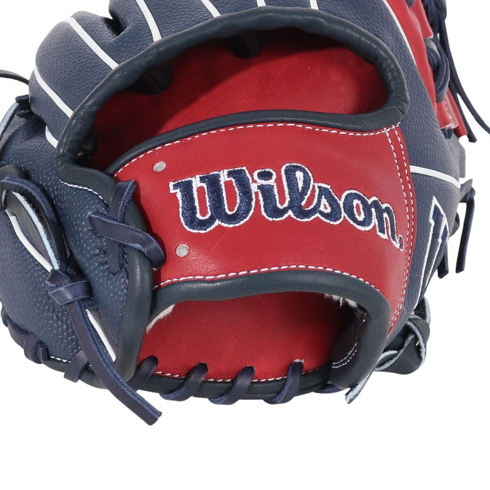 ウイルソン（Wilson）（メンズ）軟式用グラブ 内野手 野球グローブ 一般 ワナビーヒーローデュアル 86型 WBW101547
