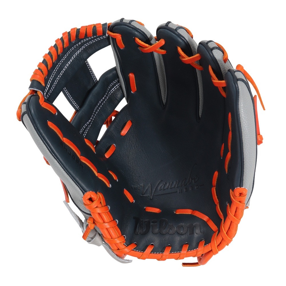 ウイルソン（Wilson）（メンズ）軟式用グラブ 内野手 野球グローブ 一般 ワナビーヒーローデュアル 86型 WBW101551