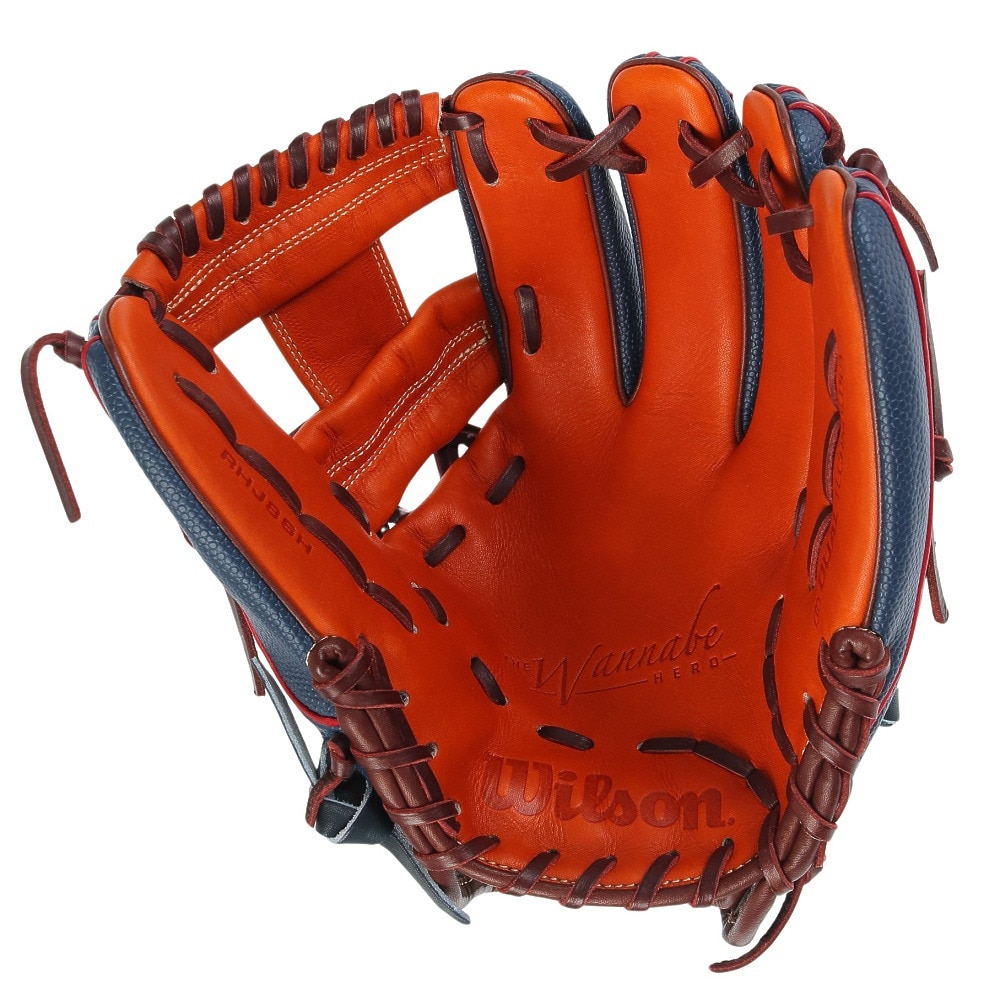 ウイルソン（Wilson）（メンズ）軟式用グラブ 内野手 野球グローブ 一般 ワナビー86型 WBW101553