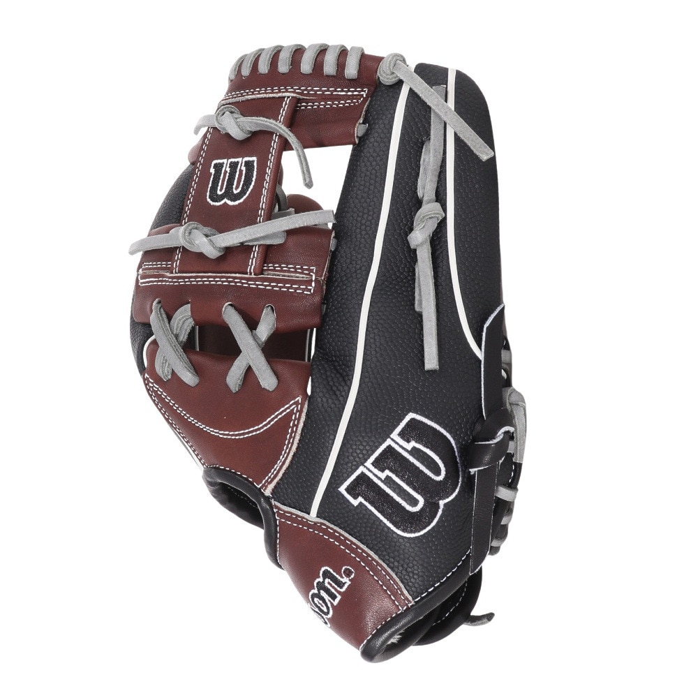 ウイルソン（Wilson）（メンズ）軟式用グラブ 内野手 野球グローブ 一般 ワナビーヒーローデュアル 87型 WBW101559