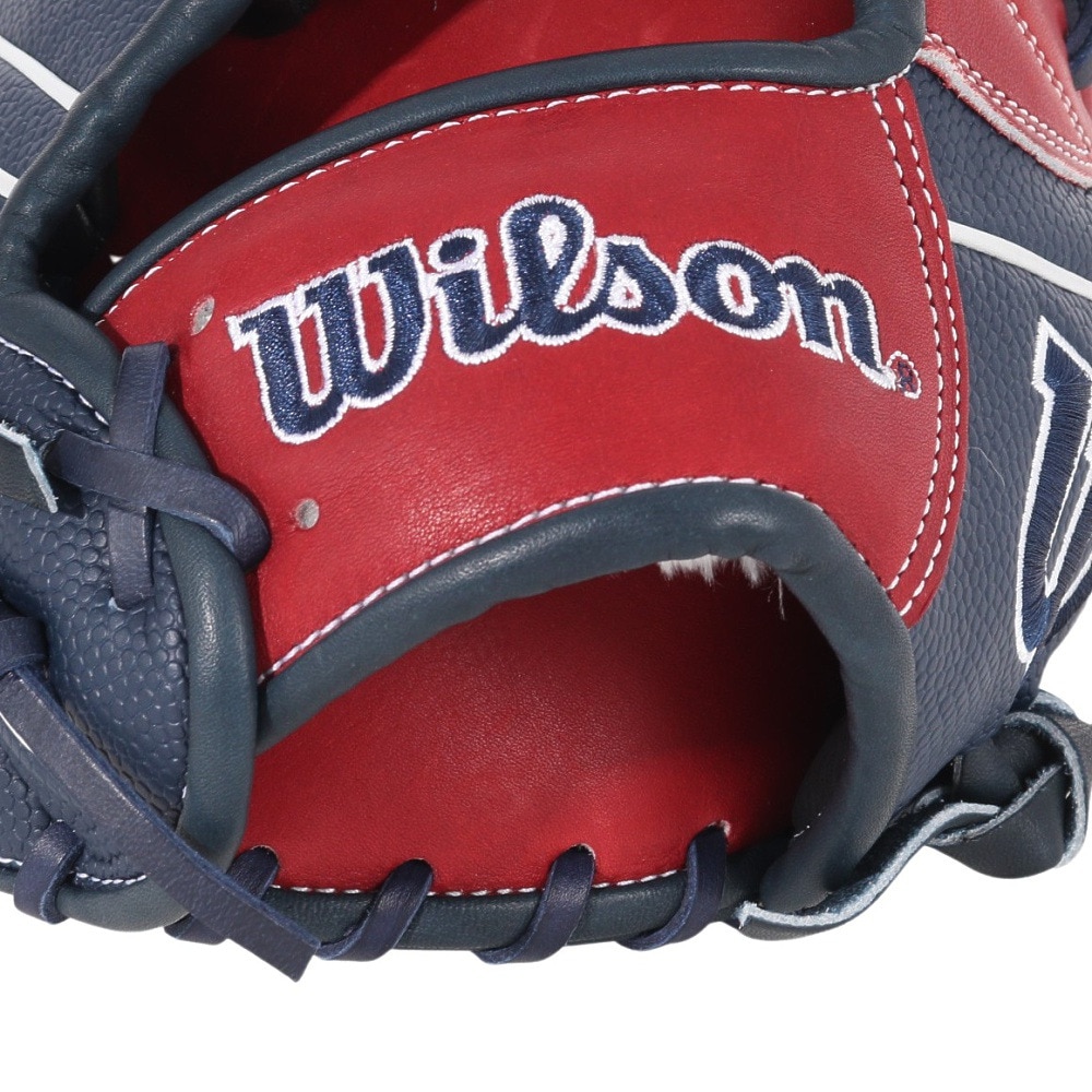 ウイルソン（Wilson）（メンズ）軟式用グラブ 内野手 野球グローブ 一般 ワナビーヒーローデュアル 87型 WBW101561