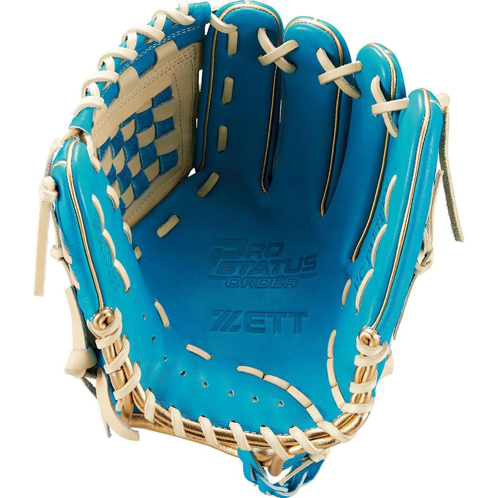ゼット（ZETT）（メンズ）軟式用グラブ 内野手 野球グローブ 一般 プロステイタス 源田モデル BRGB30356F-4132