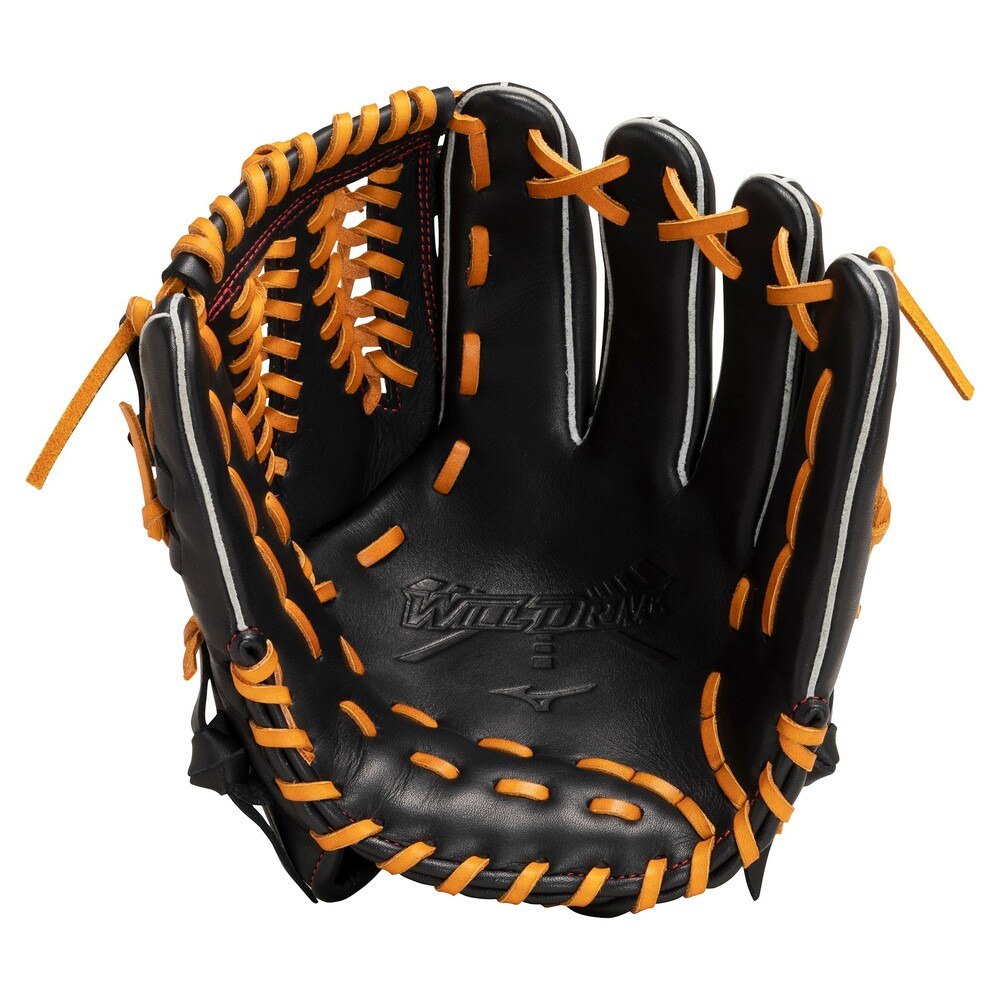 ミズノ（MIZUNO）（メンズ）軟式用グラブ 内野手 野球グローブ 一般 ウィルドライブ レッド 1AJGR11813 09