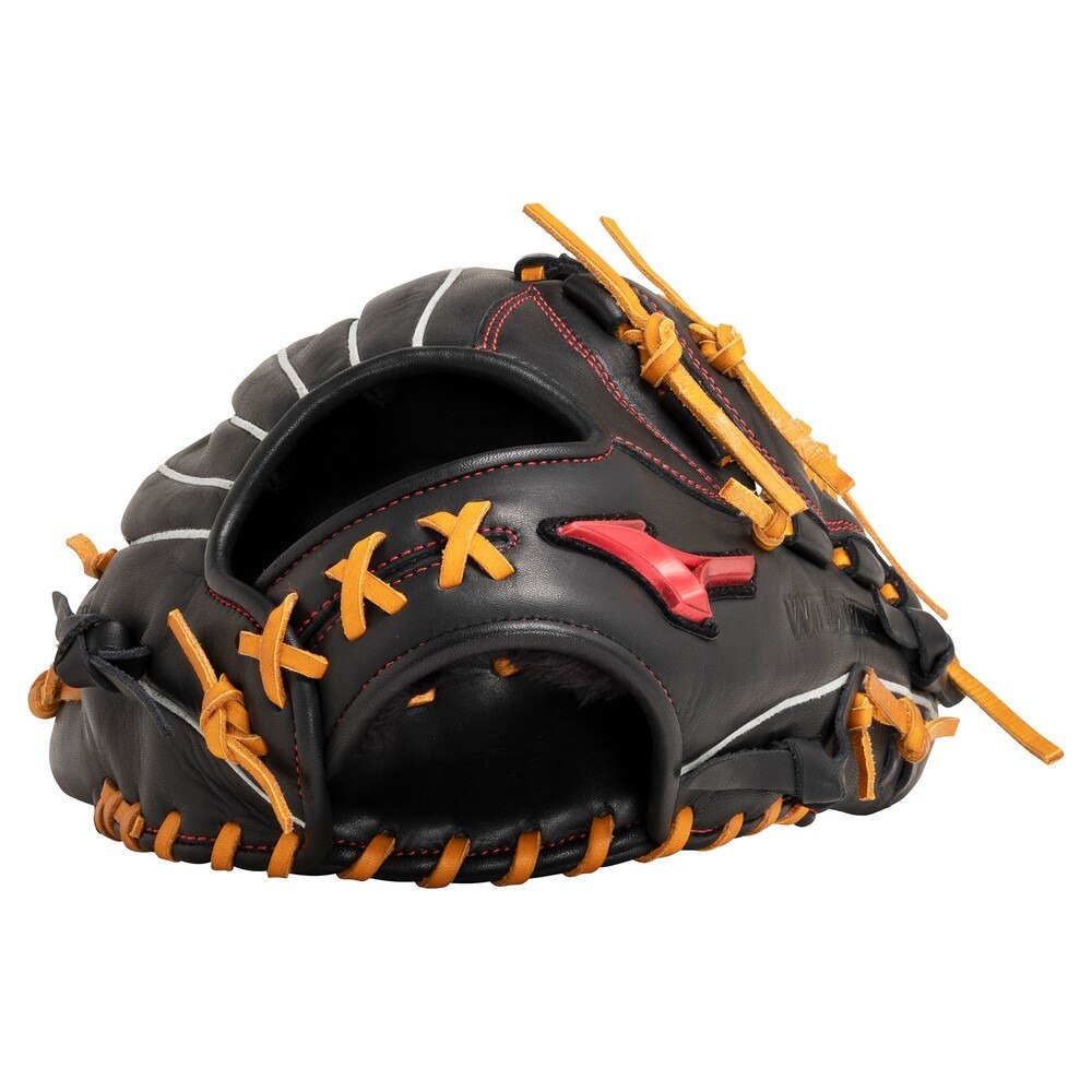 ミズノ（MIZUNO）（メンズ）軟式用グラブ 内野手 野球グローブ 一般 ウィルドライブ レッド 1AJGR11813 09
