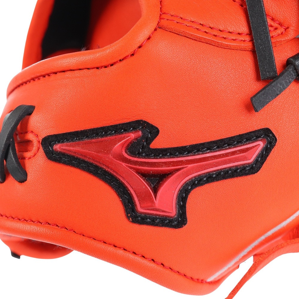 ミズノ（MIZUNO）（メンズ）軟式用グラブ 内野手 野球グローブ 一般 ウィルドライブ レッド AXI仕様 23AW 1AJGR11813 52