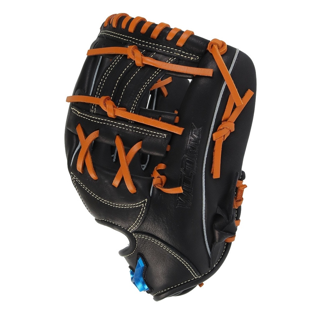 ミズノ（MIZUNO）（メンズ）軟式用グラブ 内野手 野球グローブ 一般 ウィルドライブ ブルー 1AJGR11923 0959