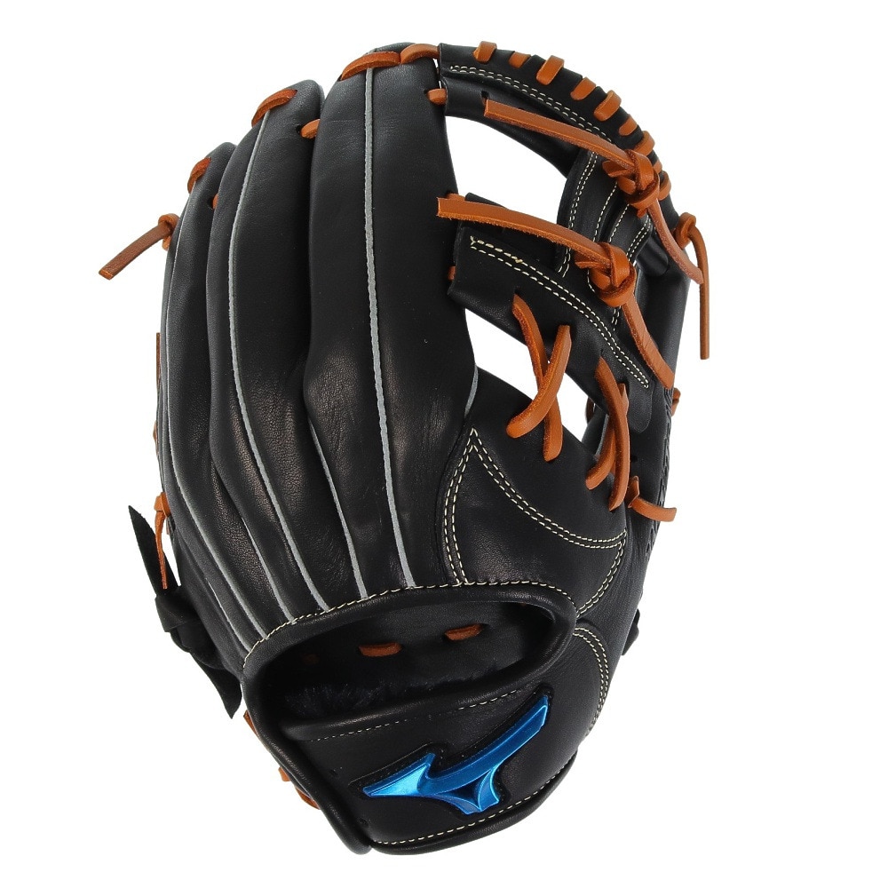 ミズノ（MIZUNO）（メンズ）軟式用グラブ 内野手 野球グローブ 一般 ウィルドライブ ブルー 1AJGR11923 0959
