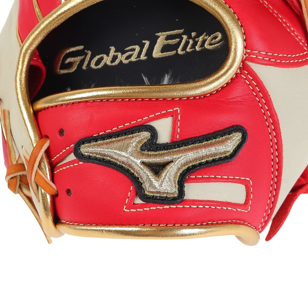 ミズノ（MIZUNO）（メンズ）軟式用グラブ 内野手 野球グローブ グローバルエリート 勝色Collection 1AJGR29305 6203