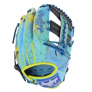 ローリングス（Rawlings）（メンズ）軟式用グラブ 内野手用 野球グローブ 一般 HOH グラフィック 2023 GR3FHGCK4-SX/N