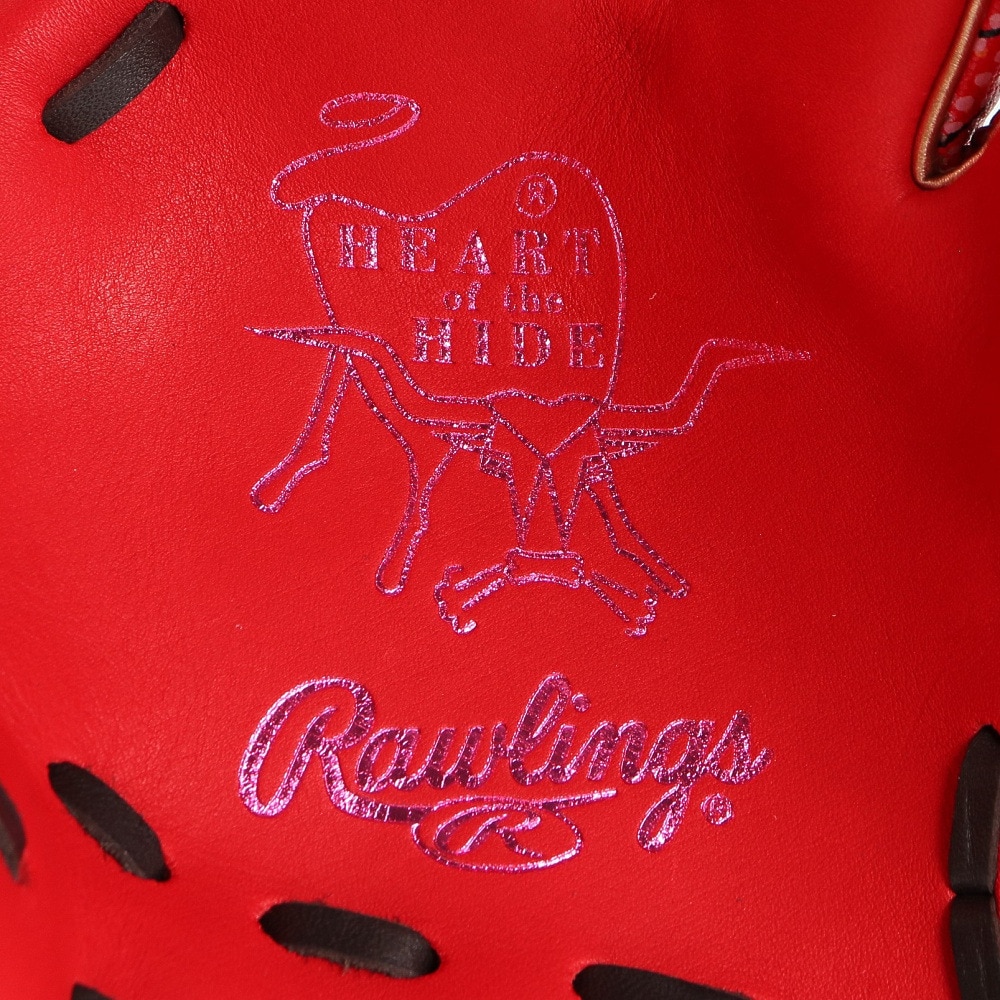 ローリングス（Rawlings）（メンズ）軟式用グラブ 内野手用 野球グローブ 一般 HOH グラフィック 2023 GR3FHGN62-SC/PK 速乾