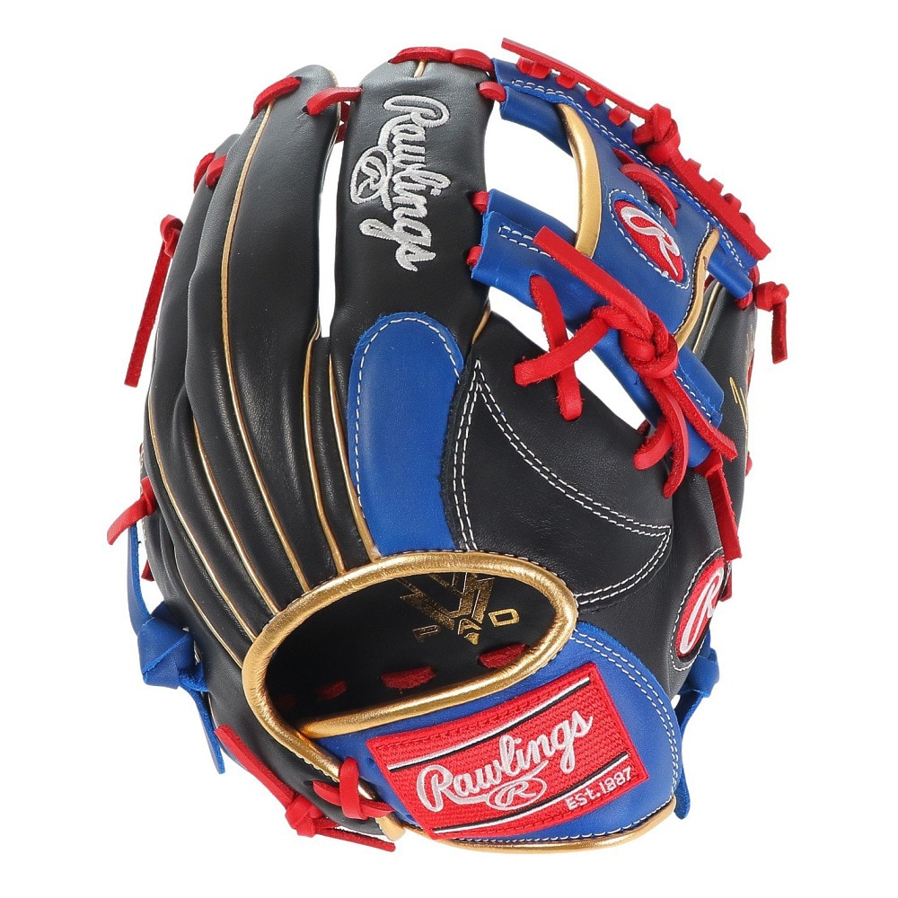 ローリングス（Rawlings）（メンズ）軟式用グラブ 内野手用 野球グローブ 一般 ハイパーテック CO GR3FHTCN62-B/RY