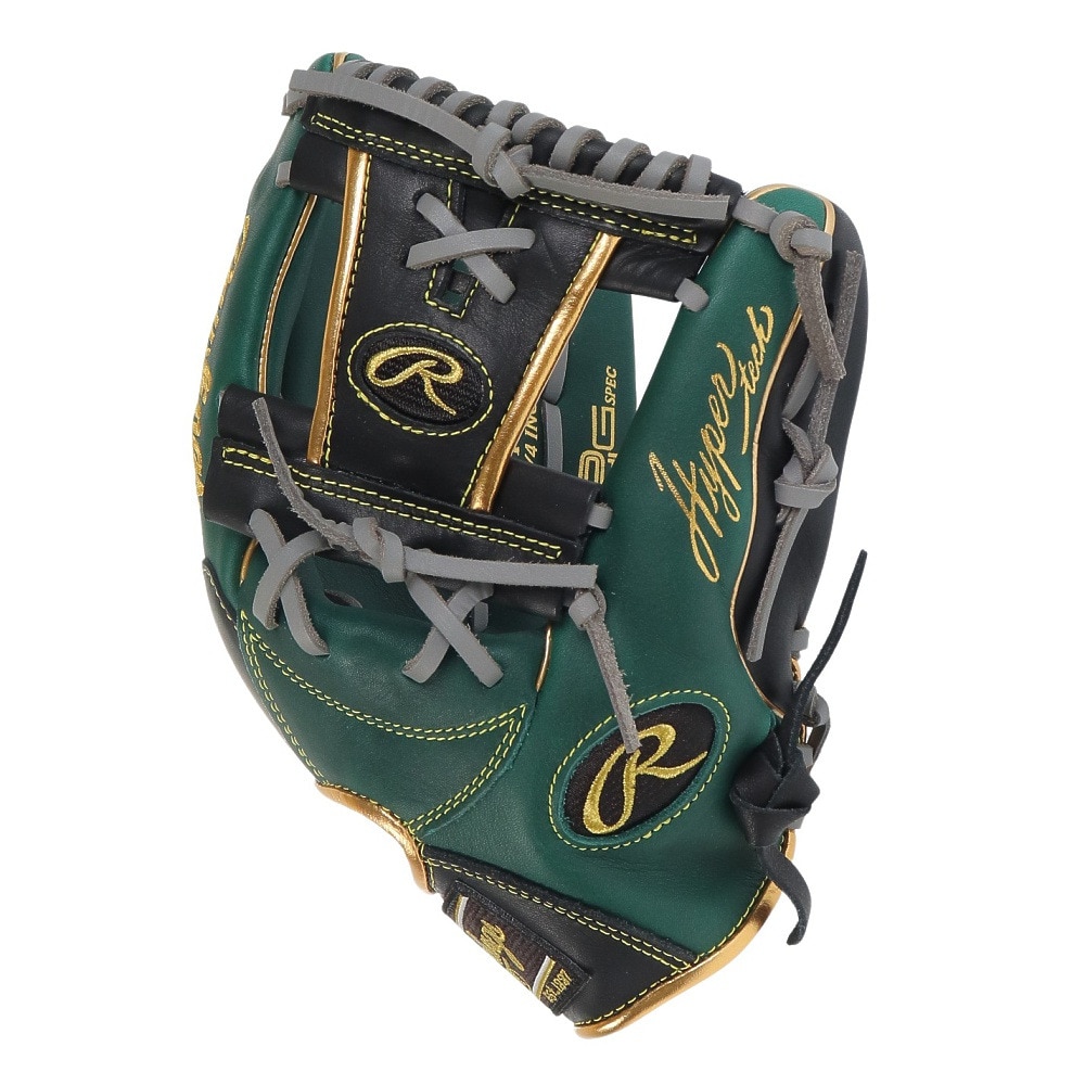 ローリングス（Rawlings）（メンズ）軟式用グラブ 内野手用 野球グローブ 一般 ハイパーテック CO GR3FHTCN62-DGRN/B