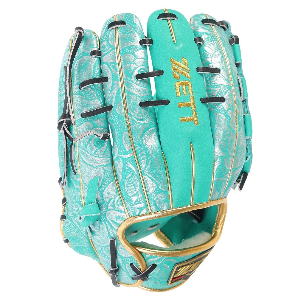 【保存版】 定価44,000円ZETT オールスター源田モデル エメラルド 限定 内野用 グローブ