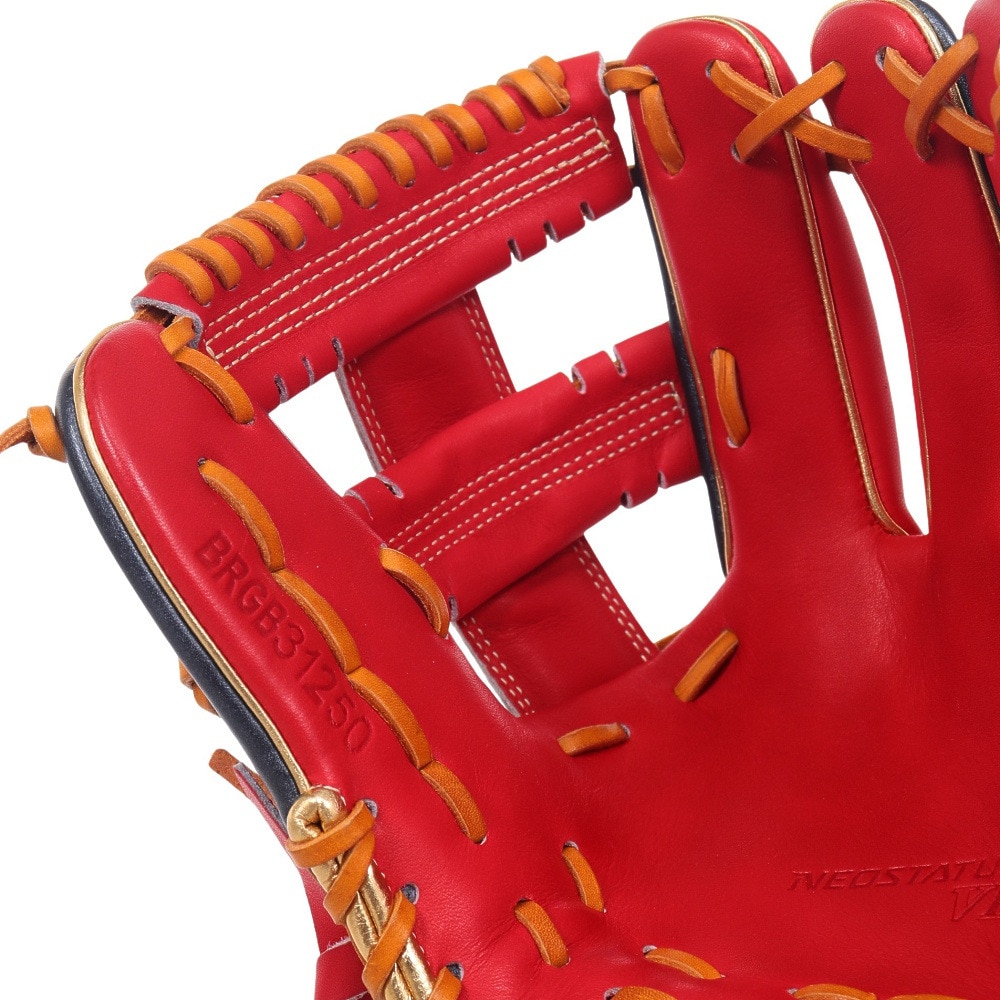 ゼット（ZETT）（メンズ）軟式用グラブ 内野手 野球グローブ 一般 ネオステイタス BRGB31250-6419