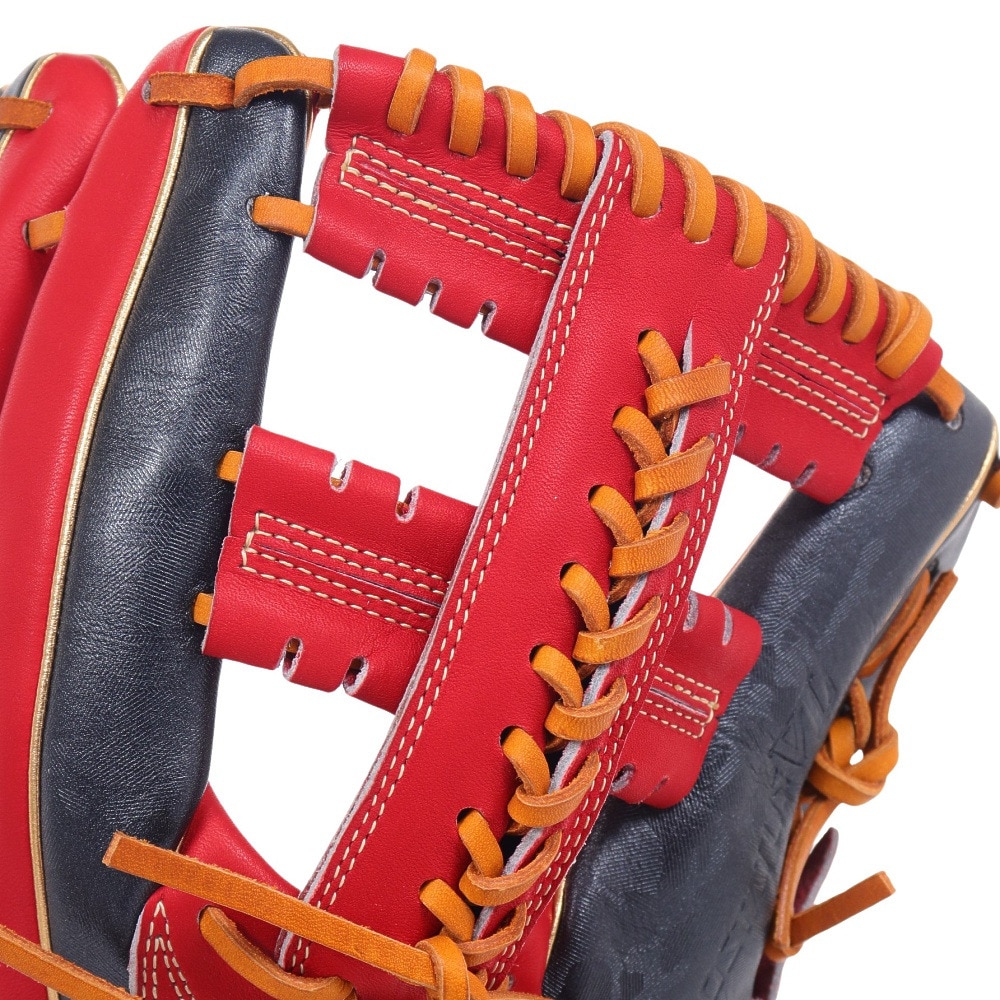 ゼット（ZETT）（メンズ）軟式用グラブ 内野手 野球グローブ 一般 ネオステイタス BRGB31250-6419