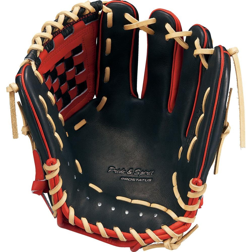 ゼット（ZETT）（メンズ）軟式用グラブ 内野手 野球グローブ 一般 プロステイタスSCE BRGB32550-1958