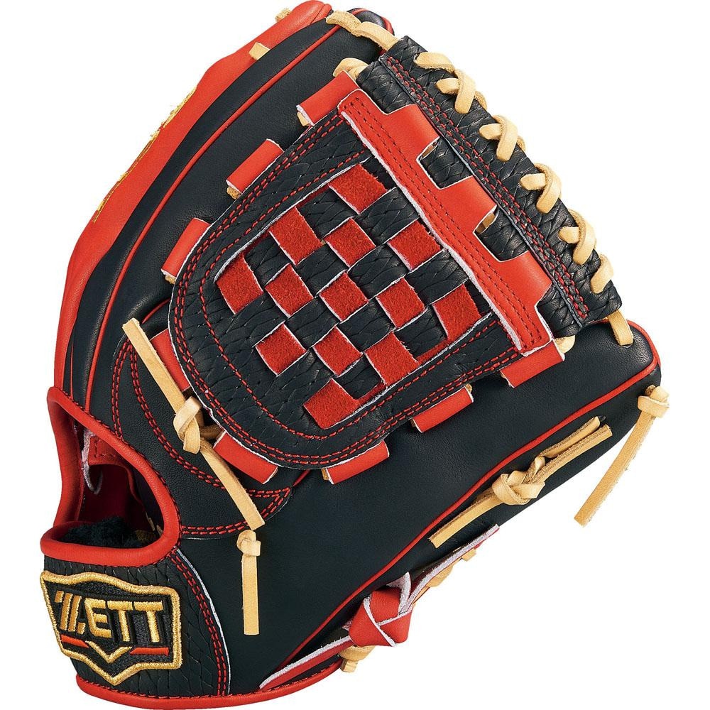 ゼット（ZETT）（メンズ）軟式用グラブ 内野手 野球グローブ 一般 プロステイタスSCE BRGB32550-1958