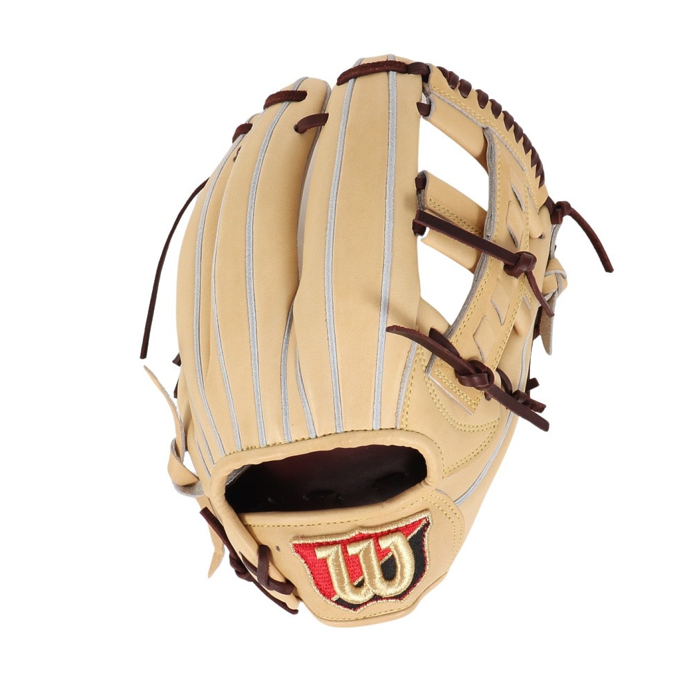 ウイルソン（Wilson）（メンズ）軟式用グラブ 内野手 軟式用 Wilson Staff デュアル 内野手用 D5型 11.5 WBW101712